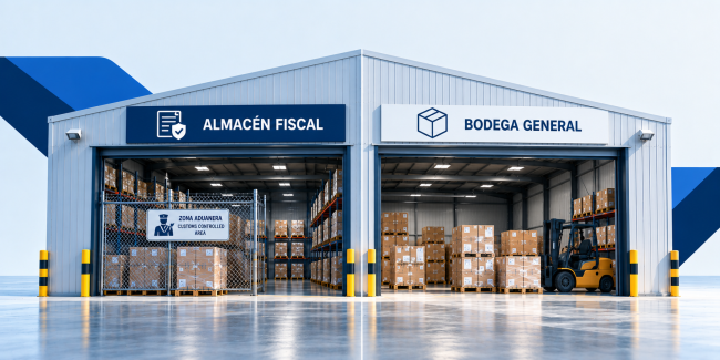 Almacén fiscal vs. bodega general en Costa Rica | SICSA